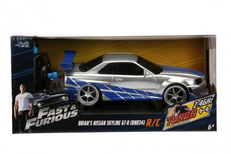 JADA - Rýchlo A Zbesilo Rc Auto Nissan Skyline 1:24 - Detské autosedačky